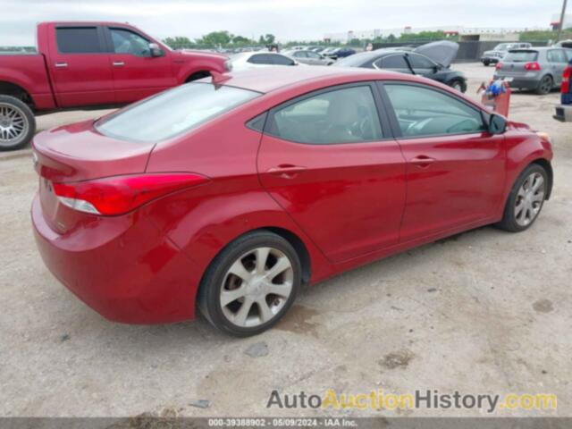 HYUNDAI ELANTRA GLS/LIMITED, KMHDH4AE7BU165093