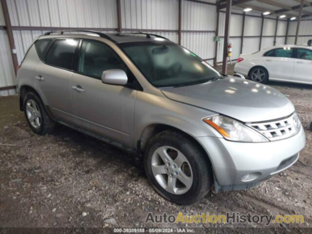 NISSAN MURANO SL/SE, JN8AZ08T43W121600