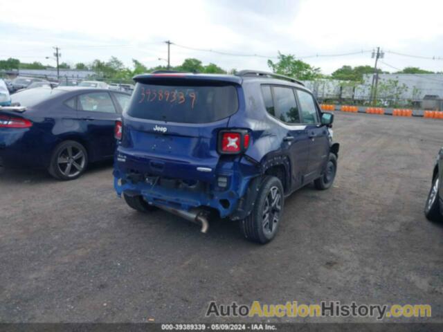 JEEP RENEGADE LATITUDE 4X4, ZACCJBBB7JPH17933