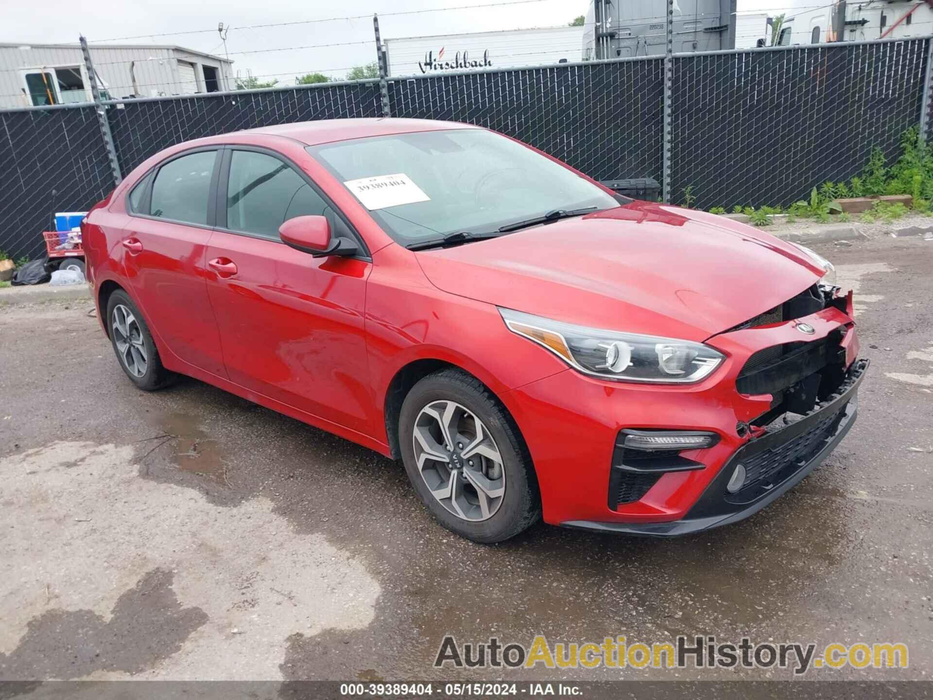 KIA FORTE FE/LX/LXS, 3KPF24AD4KE009999