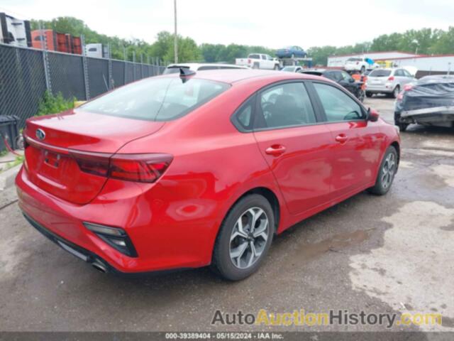 KIA FORTE FE/LX/LXS, 3KPF24AD4KE009999