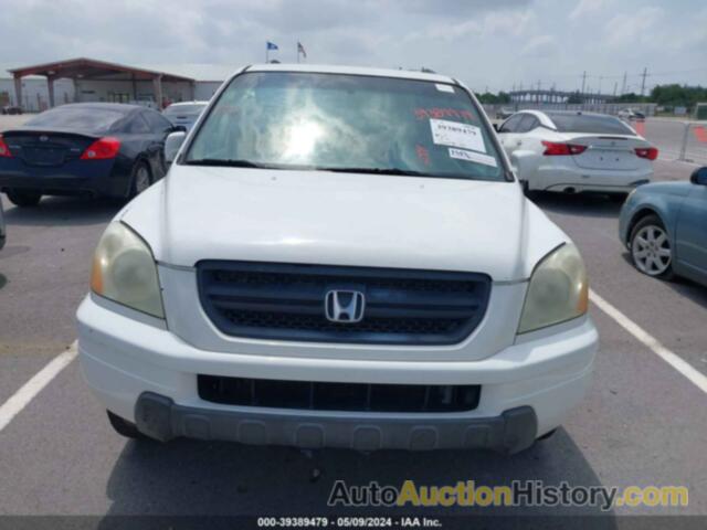 HONDA PILOT EX-L, 2HKYF185X4H616840