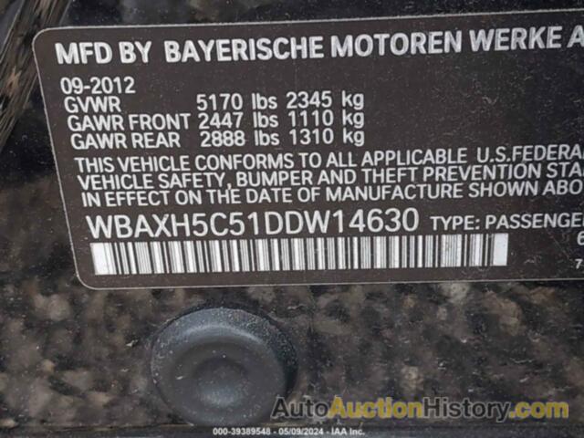 BMW 528 XI, WBAXH5C51DDW14630