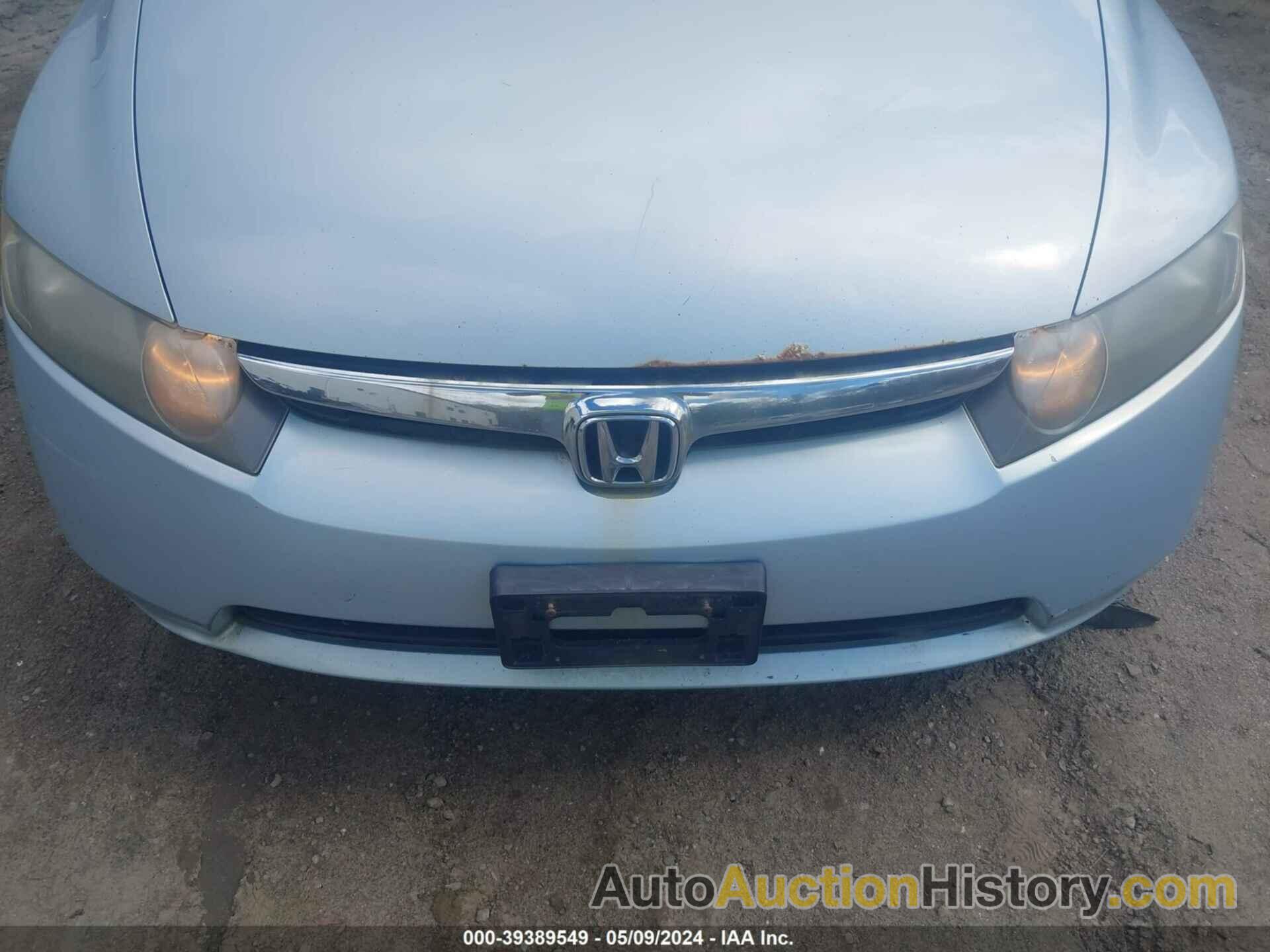 HONDA CIVIC HYBRID, JHMFA36286S014824