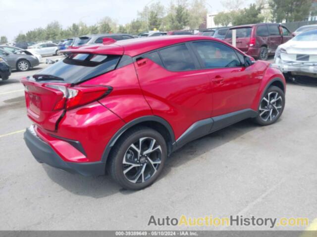 TOYOTA C-HR XLE/NIGHT SHADE/LIMITED, NMTKHMBX4NR143166
