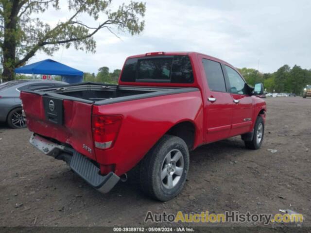 NISSAN TITAN SE, 1N6AA07BX6N559766