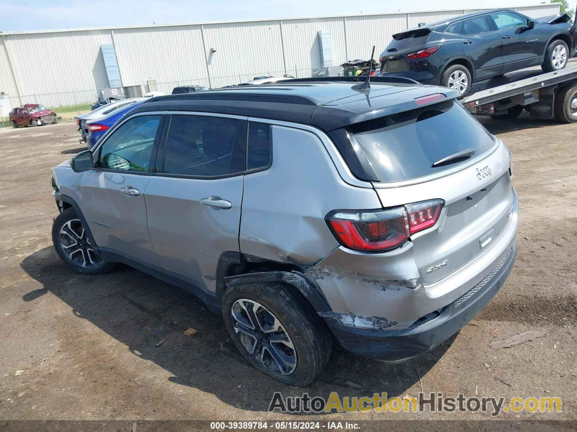 JEEP COMPASS LIMITED 4X4, 3C4NJDCB3NT228463