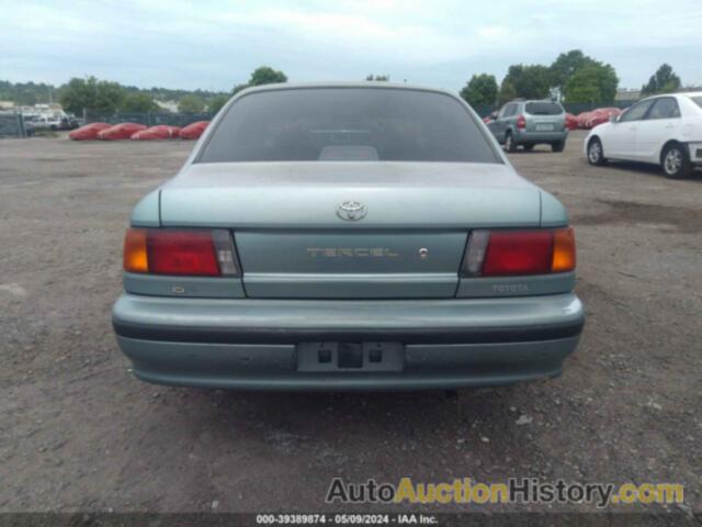 TOYOTA TERCEL DX, JT2EL43T9P0338817