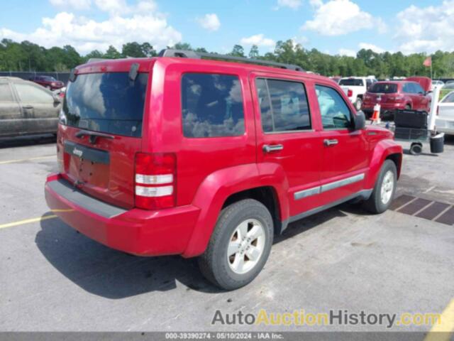 JEEP LIBERTY SPORT, 1J8GN28K69W538948