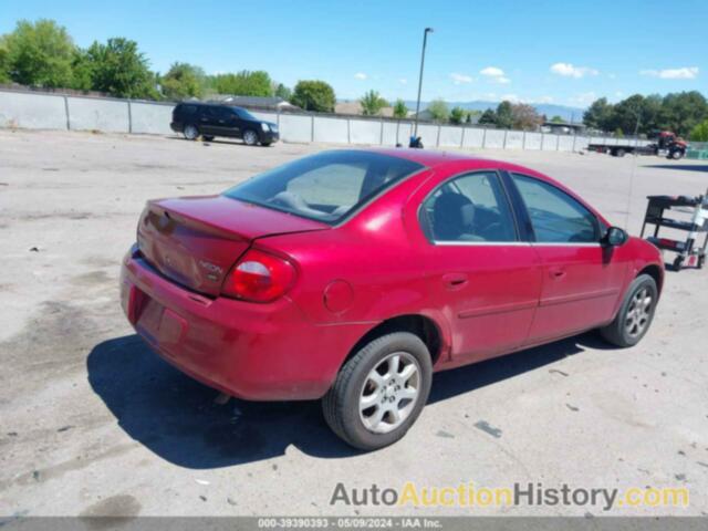 DODGE NEON SXT, 1B3ES56CX5D174318