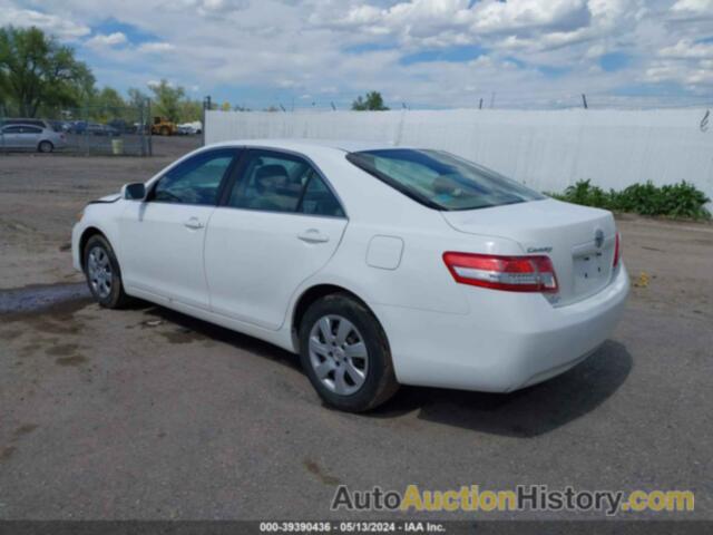 TOYOTA CAMRY LE, 4T4BF3EK7BR111628