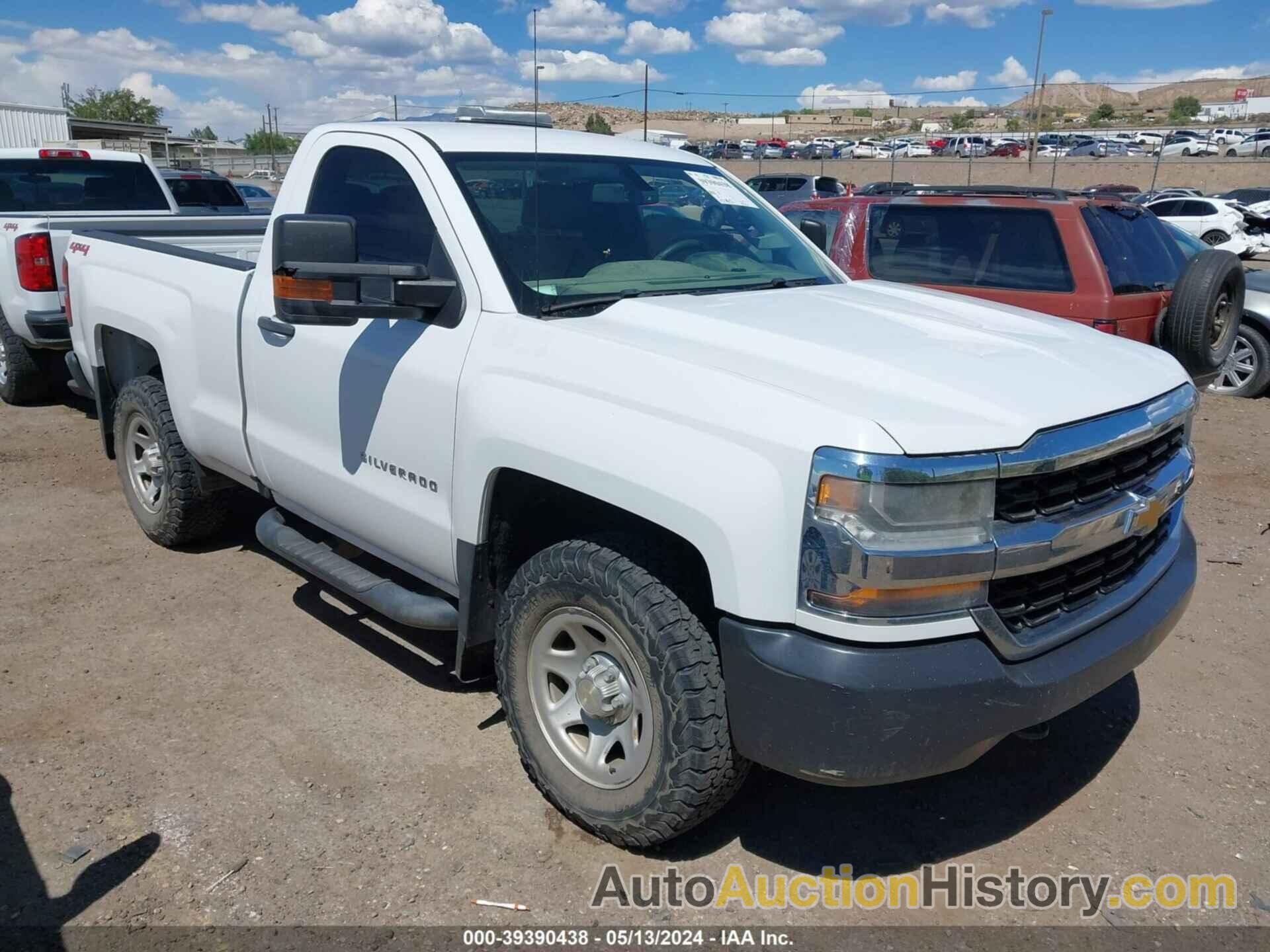 CHEVROLET SILVERADO 1500 WT, 1GCNKNEH8GZ248644