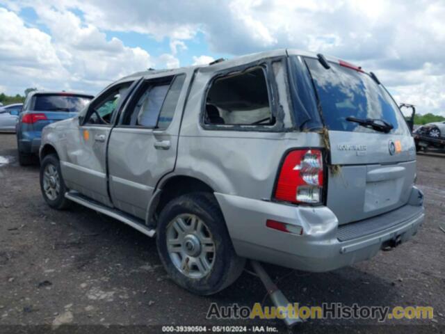 MERCURY MOUNTAINEER, 4M2DU86W94ZJ29432