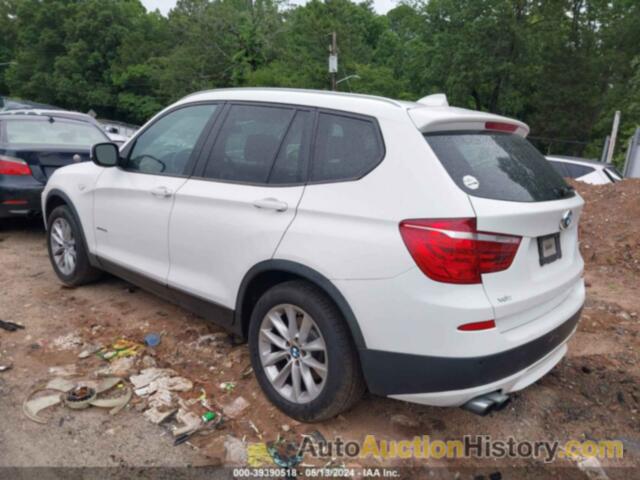 BMW X3 XDRIVE28I, 5UXWX9C54D0A32989