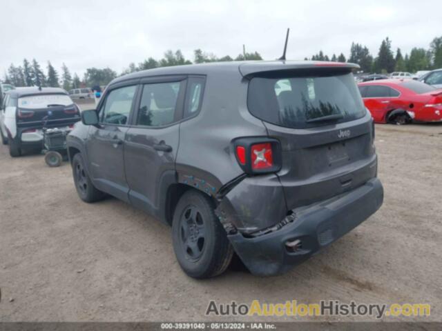 JEEP RENEGADE SPORT, ZACNJAAB5KPK13433