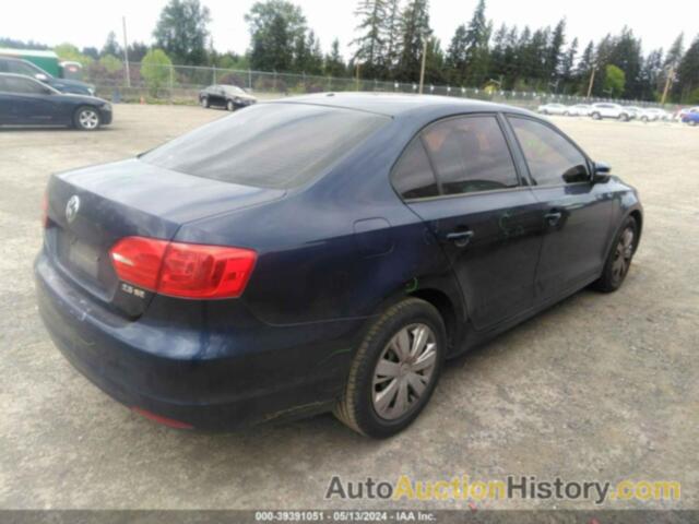 VOLKSWAGEN JETTA SE, 3VWDP7AJ3CM331666