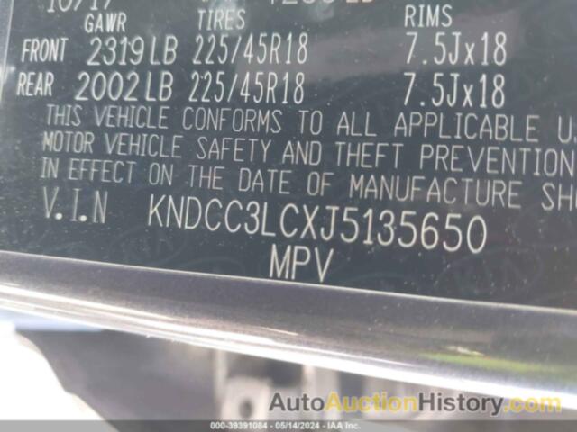 KIA NIRO EX, KNDCC3LCXJ5135650