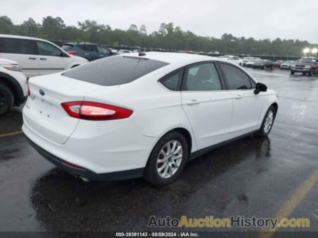 FORD FUSION S, 3FA6P0G7XFR254192