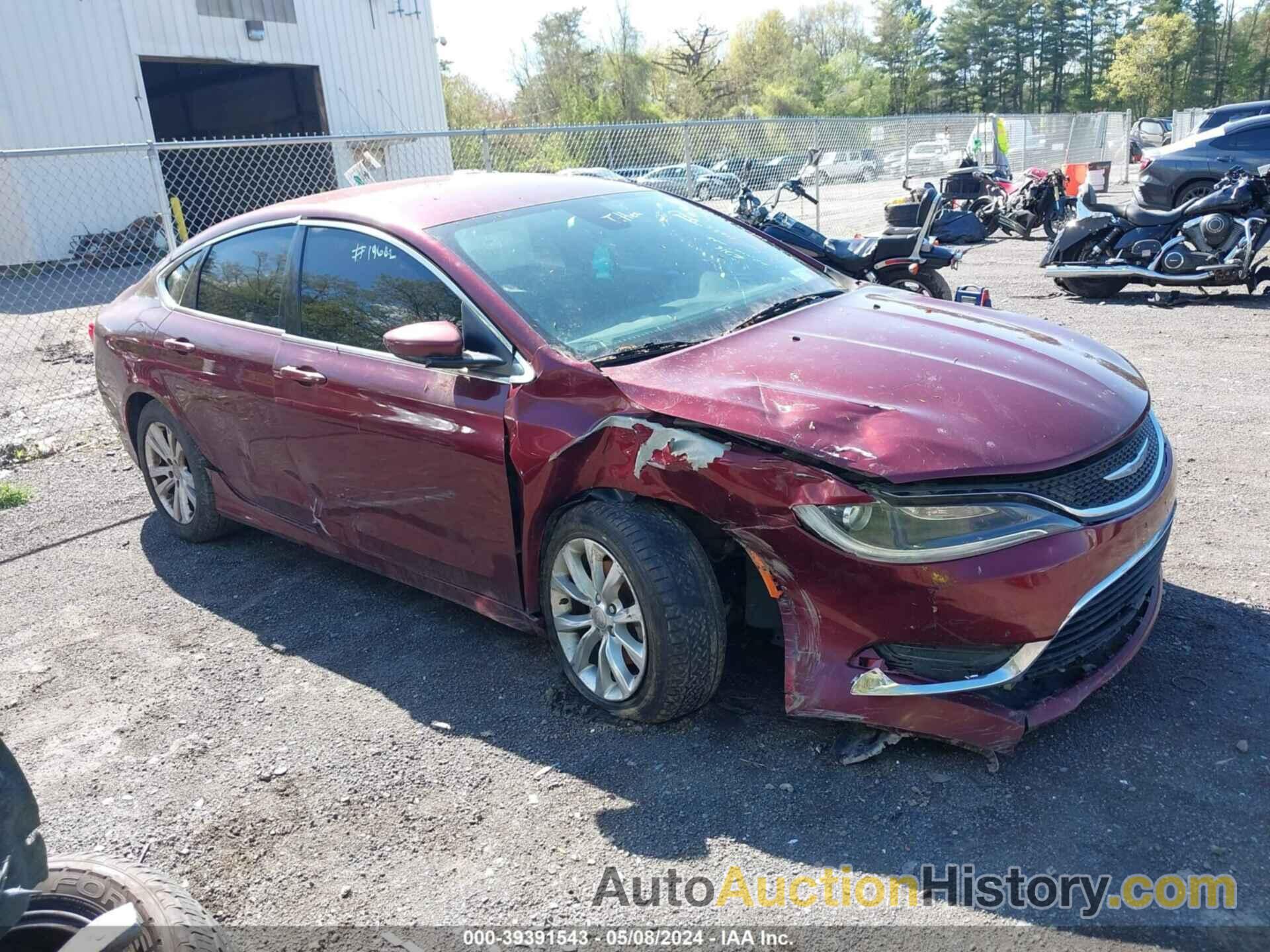 CHRYSLER 200 LIMITED, 1C3CCCABXGN141519