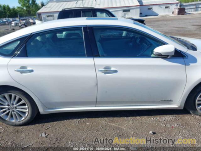 TOYOTA AVALON HYBRID HYBRID/PREM/TOUR/LTD, 4T1BD1EB8EU019663