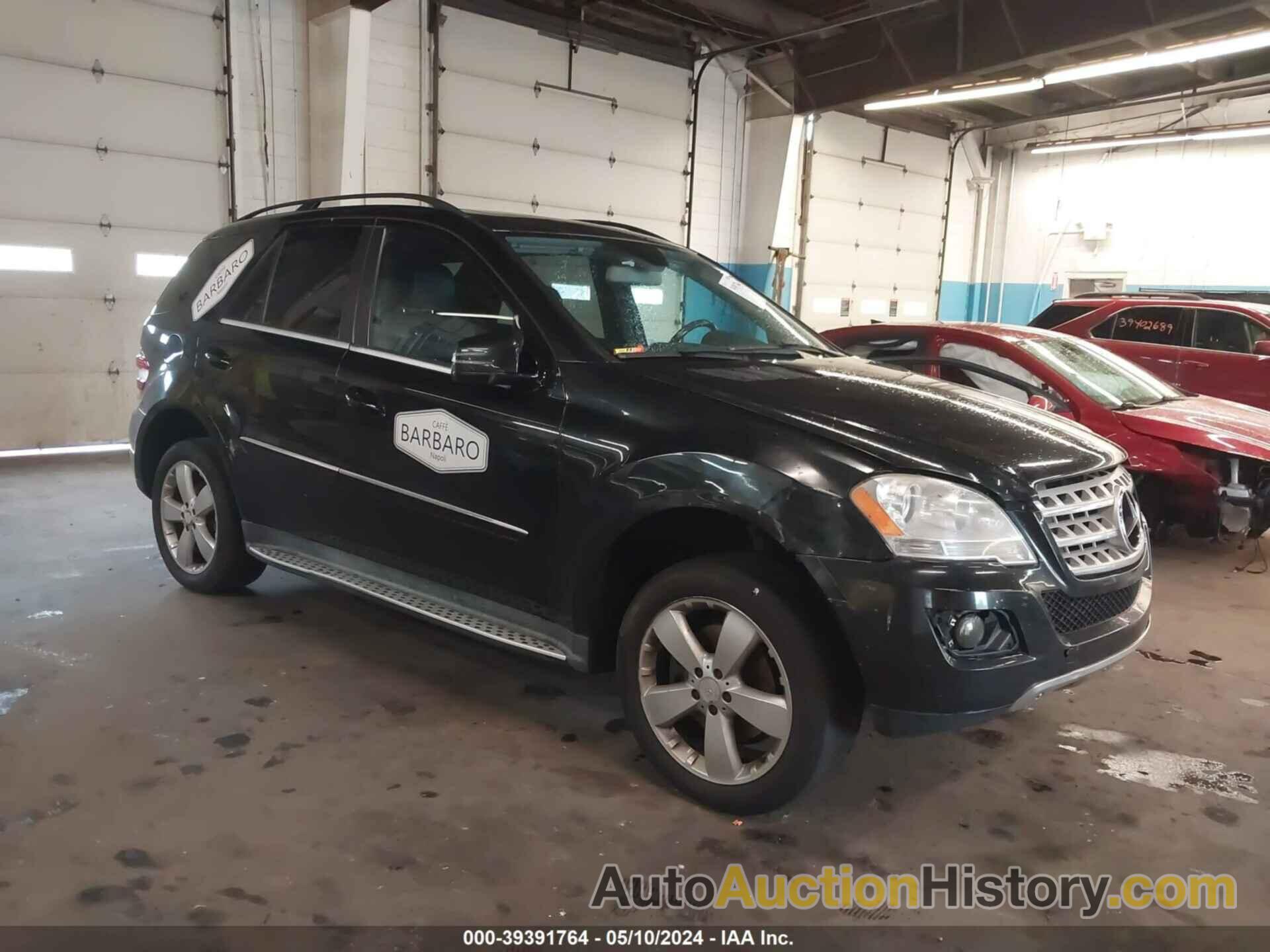 MERCEDES-BENZ ML 350 4MATIC, 4JGBB8GB4BA711069