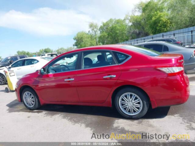 NISSAN SENTRA FE+ S/FE+ SV/S/SL/SR/SV, 3N1AB7AP9EL637615