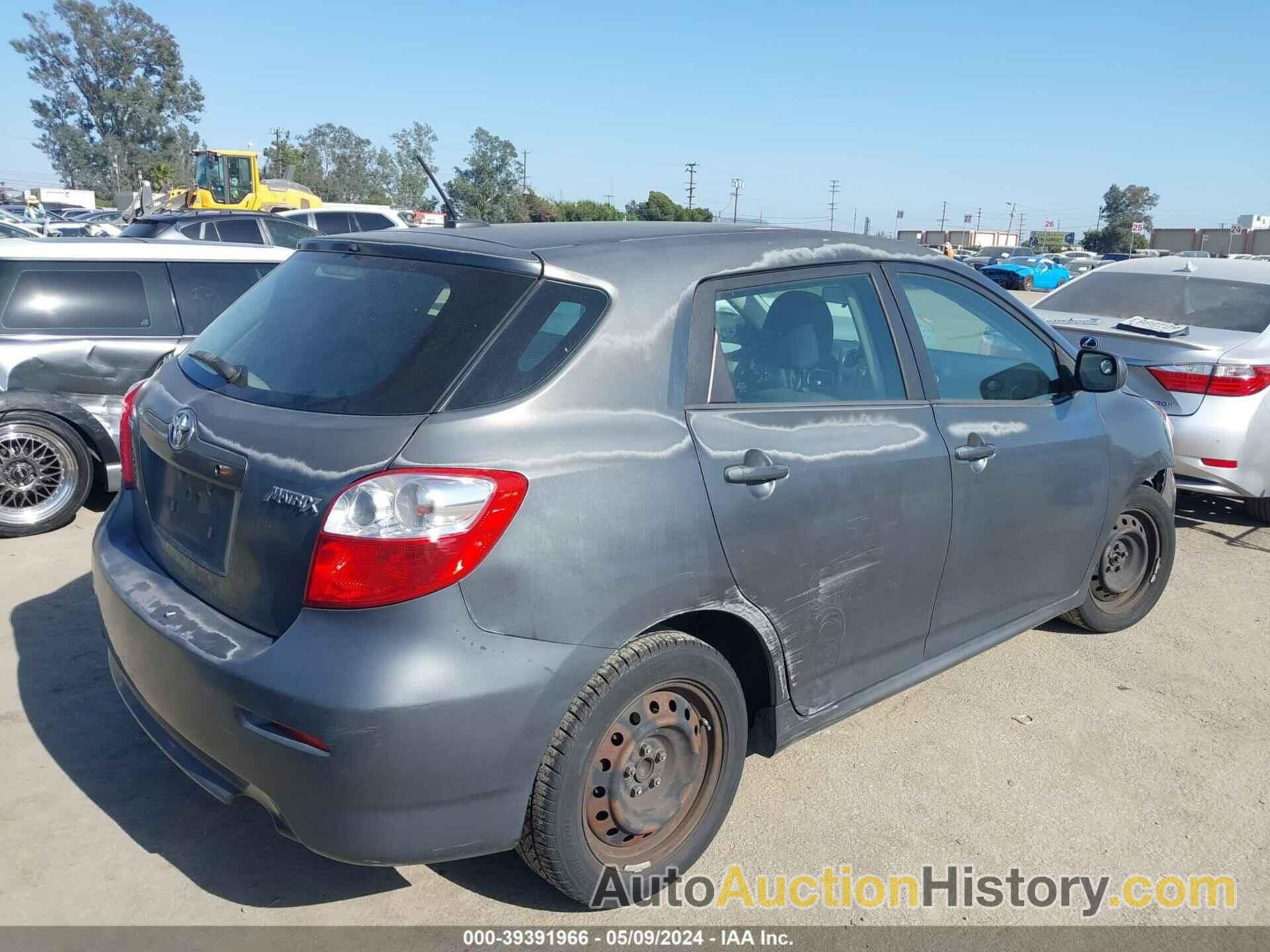 TOYOTA COROLLA MATRIX, 2T1KU40E69C023382