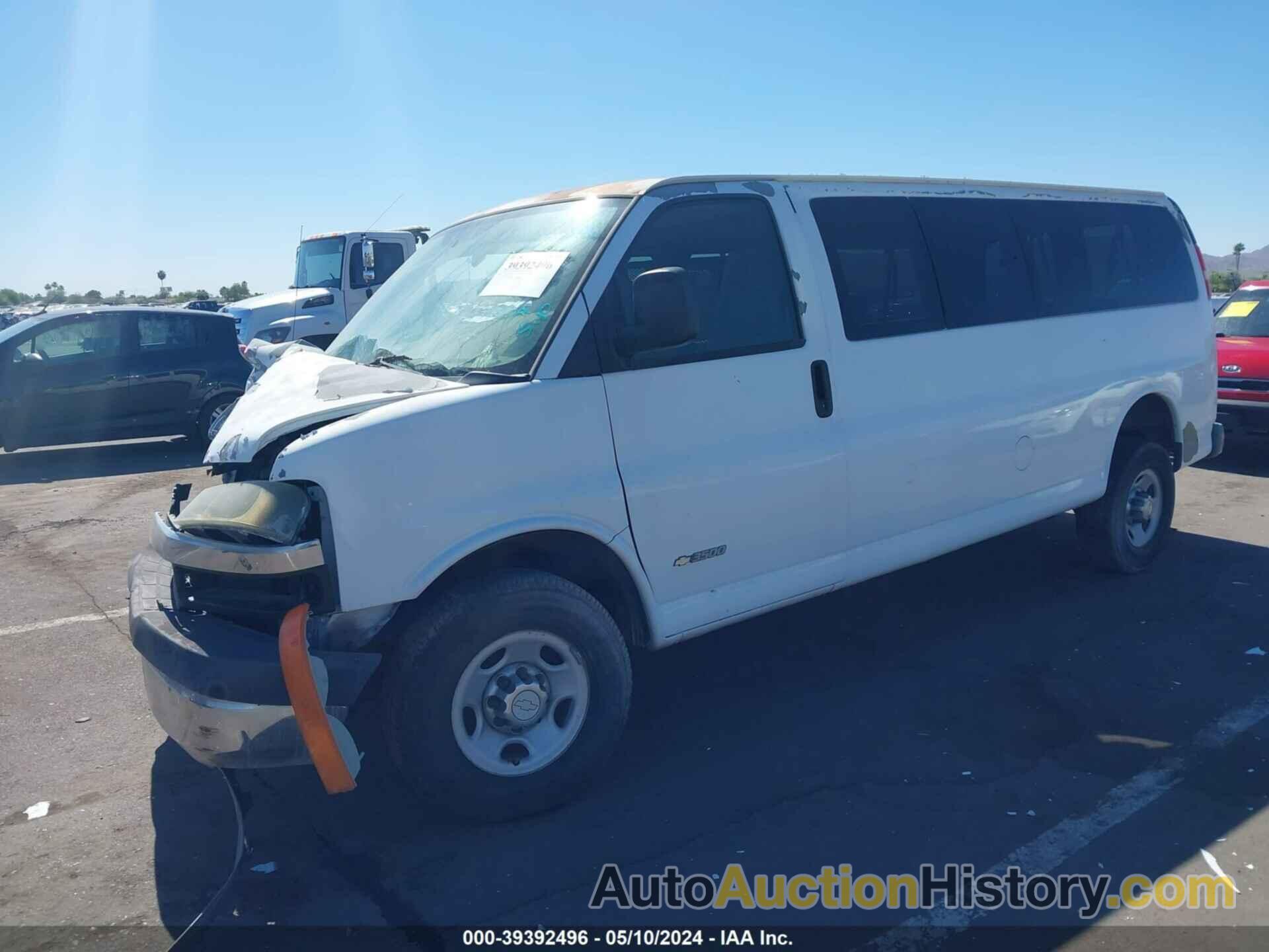 CHEVROLET EXPRESS PASSENGER, 1GAHG39U761198612