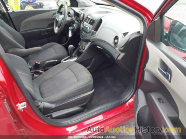 CHEVROLET SONIC LT, 1G1JC5SH0C4122259