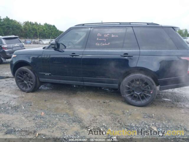 LAND ROVER RANGE ROVER 5.0L V8 SUPERCHARGED, SALGS3EF7GA299281