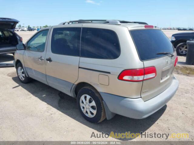 TOYOTA SIENNA CE, 4T3ZF19C21U346265