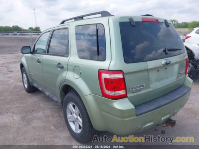 FORD ESCAPE HYBRID LIMITED, 1FMCU59389KB77095