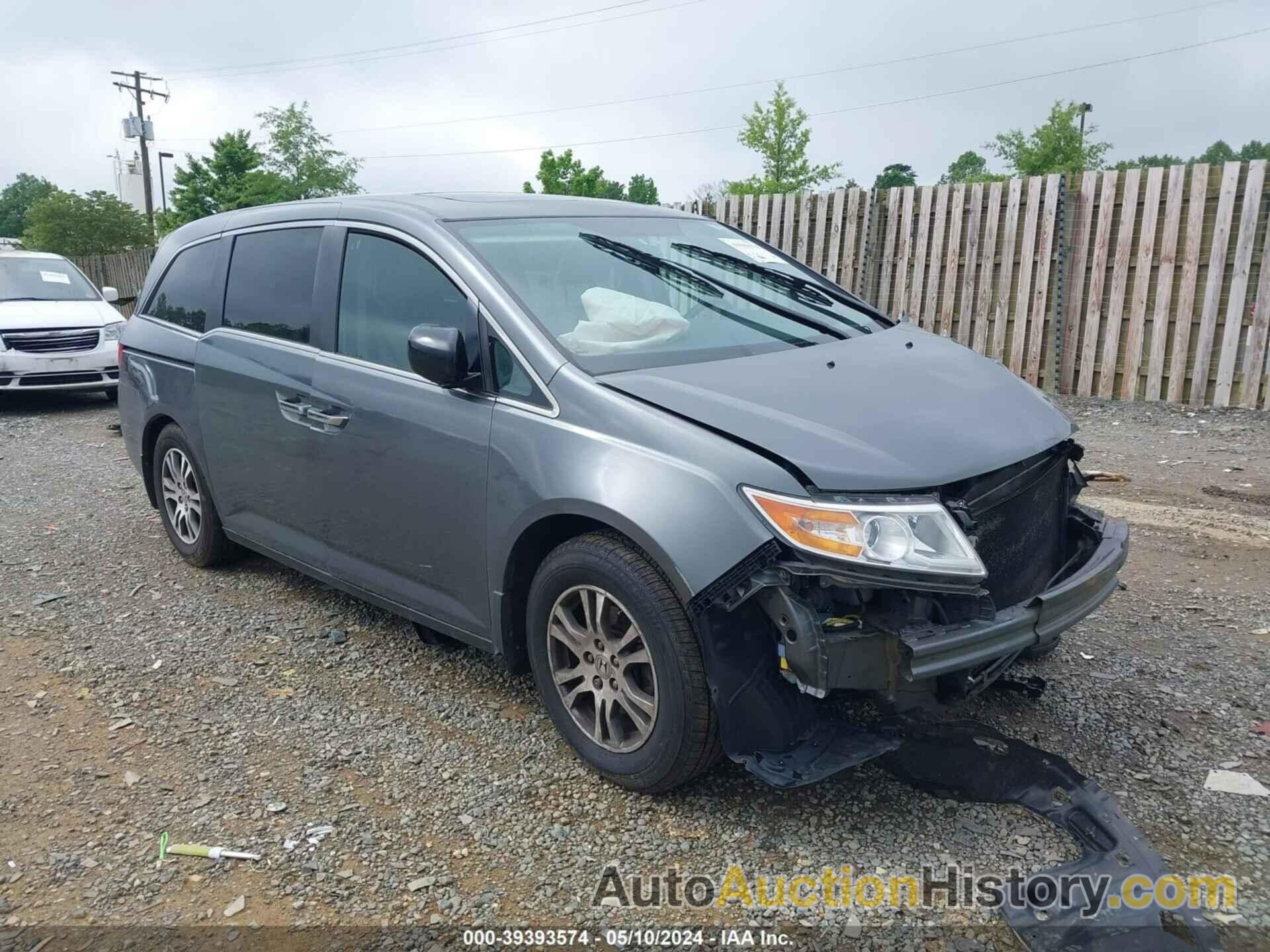 HONDA ODYSSEY EX-L, 5FNRL5H68DB017799