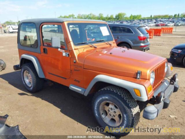 JEEP WRANGLER SPORT, 1J4FA49S51P316287