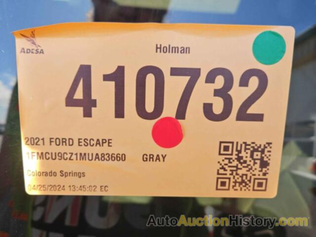 FORD ESCAPE SEL HYBRID, 1FMCU9CZ1MUA83660