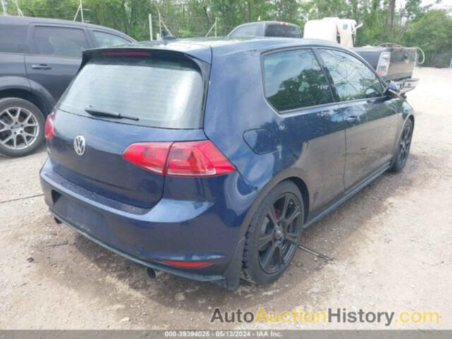 VOLKSWAGEN GOLF GTI 2.0T SE 2-DOOR, 3VWTT7AU9FM027697