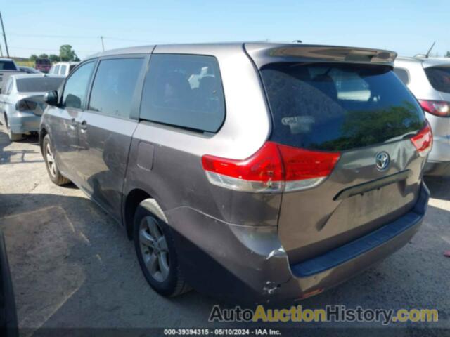 TOYOTA SIENNA, 5TDKA3DCXBS004259