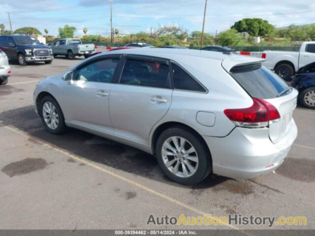 TOYOTA VENZA LE/XLE, 4T3ZA3BB1DU075117