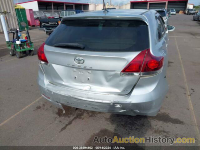 TOYOTA VENZA LE/XLE, 4T3ZA3BB1DU075117