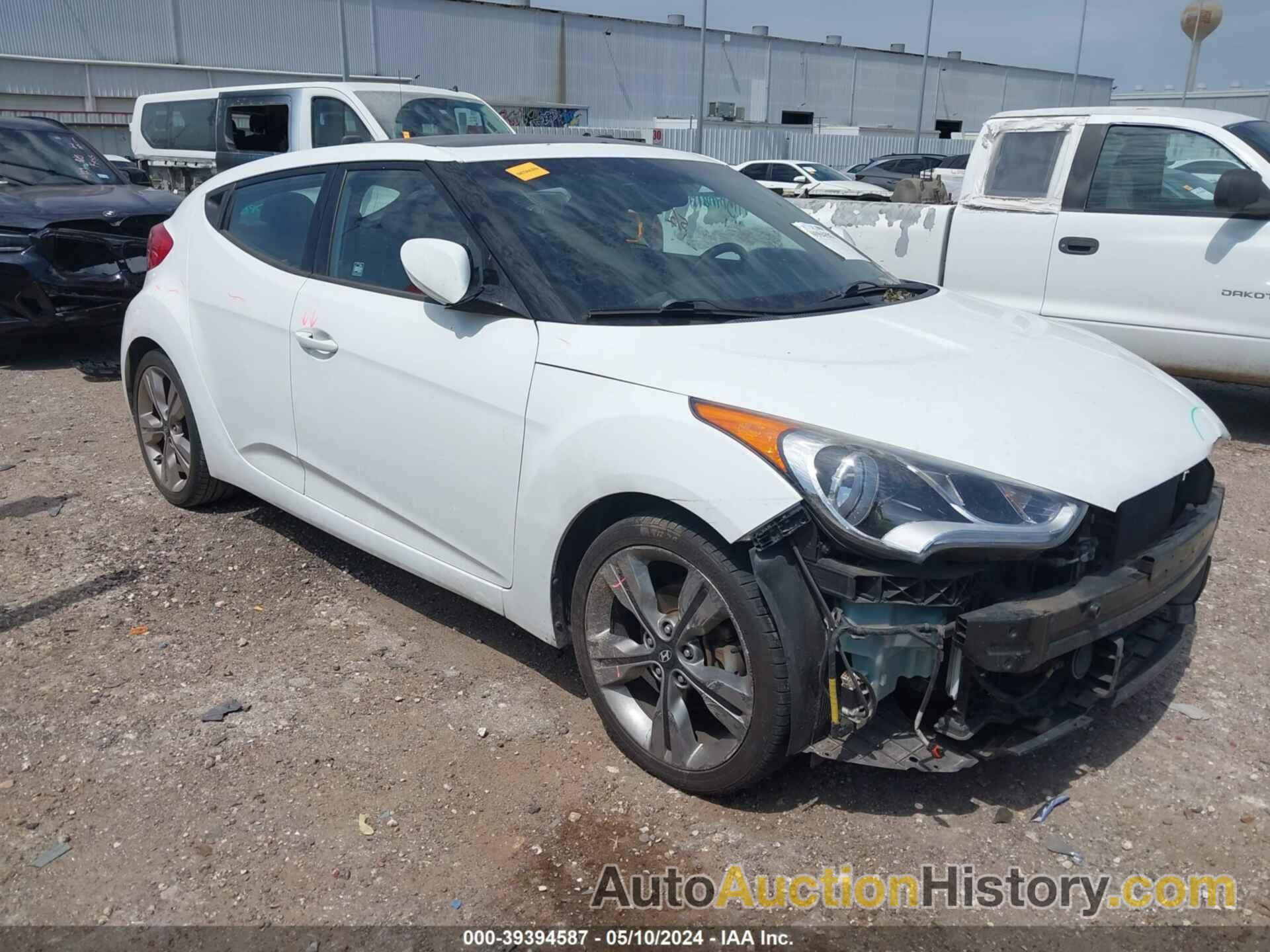 HYUNDAI VELOSTER, KMHTC6AD2GU268667