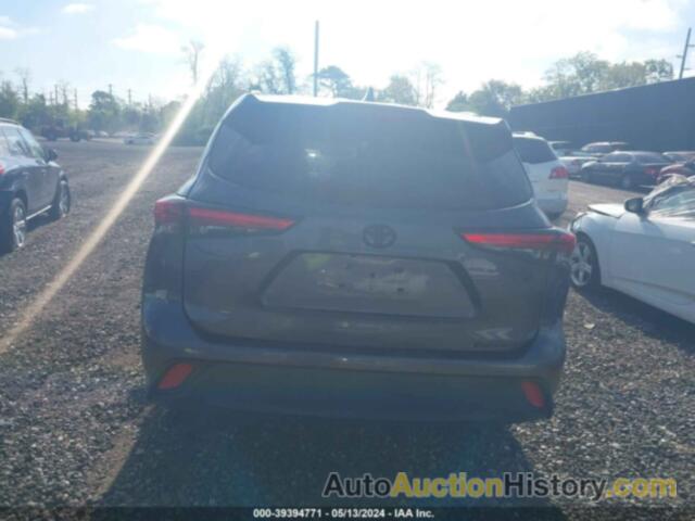 TOYOTA HIGHLANDER XLE, 5TDGZRBH4MS132483