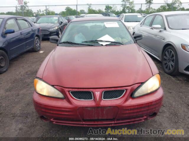 PONTIAC GRAND AM SE1, 1G2NF12T9YM848243