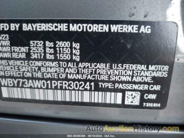 BMW I4 EDRIVE40, WBY73AW01PFR30241