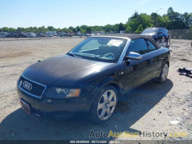 AUDI S4 QUATTRO CABRIOLET, WUARL48H55K901640