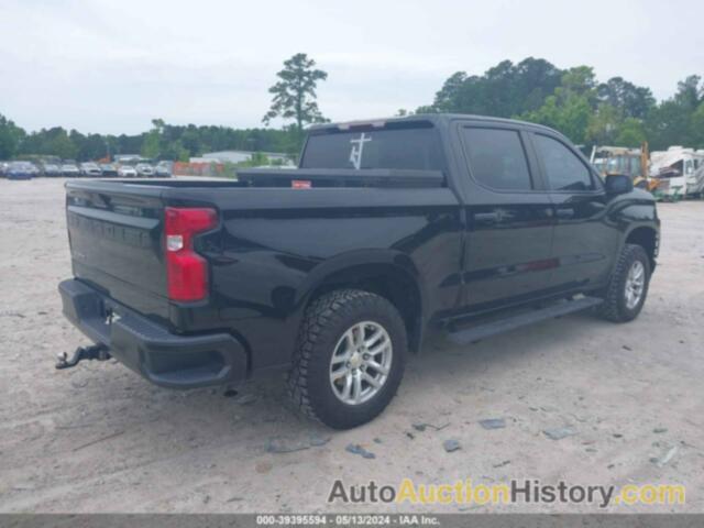 CHEVROLET SILVERADO 1500 4WD  SHORT BED WT, 3GCUYAEFXMG333935