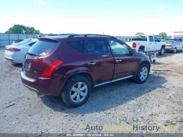 NISSAN MURANO SL, JN8AZ08T67W514567