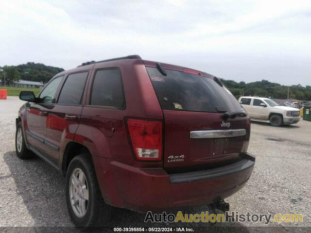 JEEP GRAND CHEROKEE LAREDO, 1J8HR48P87C525651