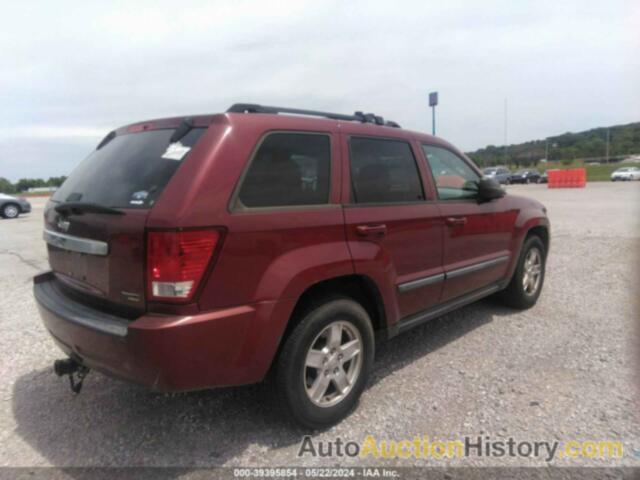 JEEP GRAND CHEROKEE LAREDO, 1J8HR48P87C525651