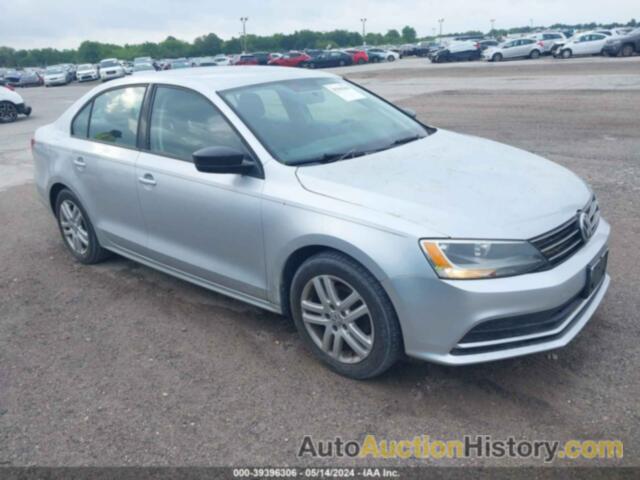 VOLKSWAGEN JETTA 2.0L S, 3VW2K7AJ9FM355240