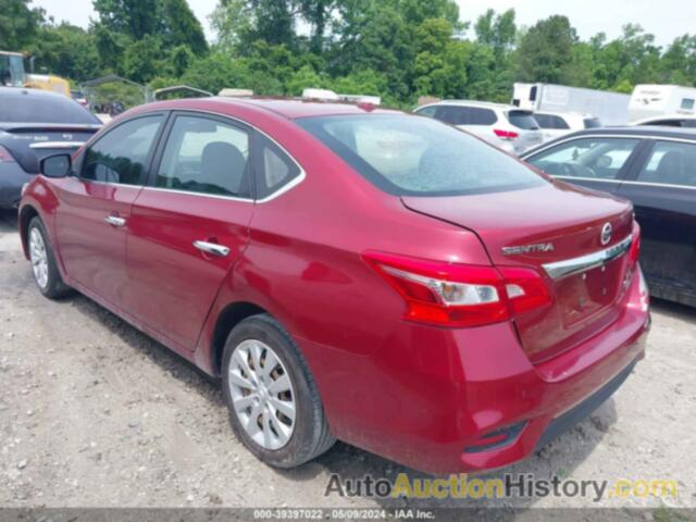 NISSAN SENTRA SV, 3N1AB7AP2HL652879